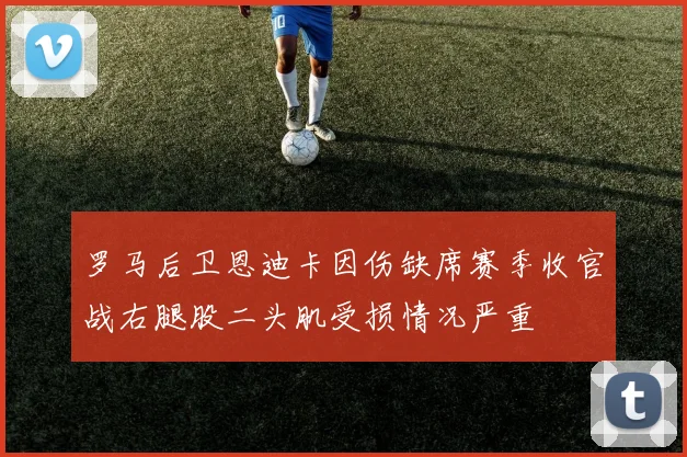 罗马后卫恩迪卡因伤缺席赛季收官战右腿股二头肌受损情况严重